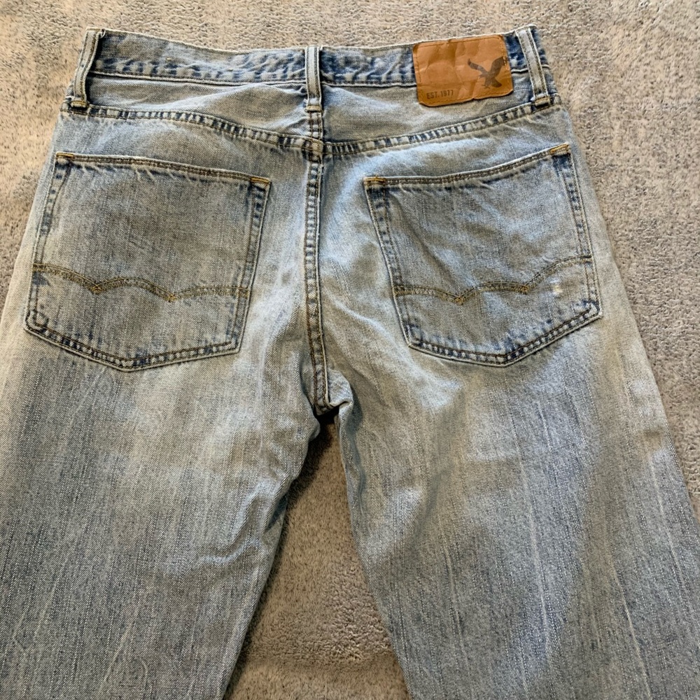 Men’s relaxed straight American Eagle jeans